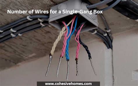 how many electric lines in one box|how many wires for junction box.